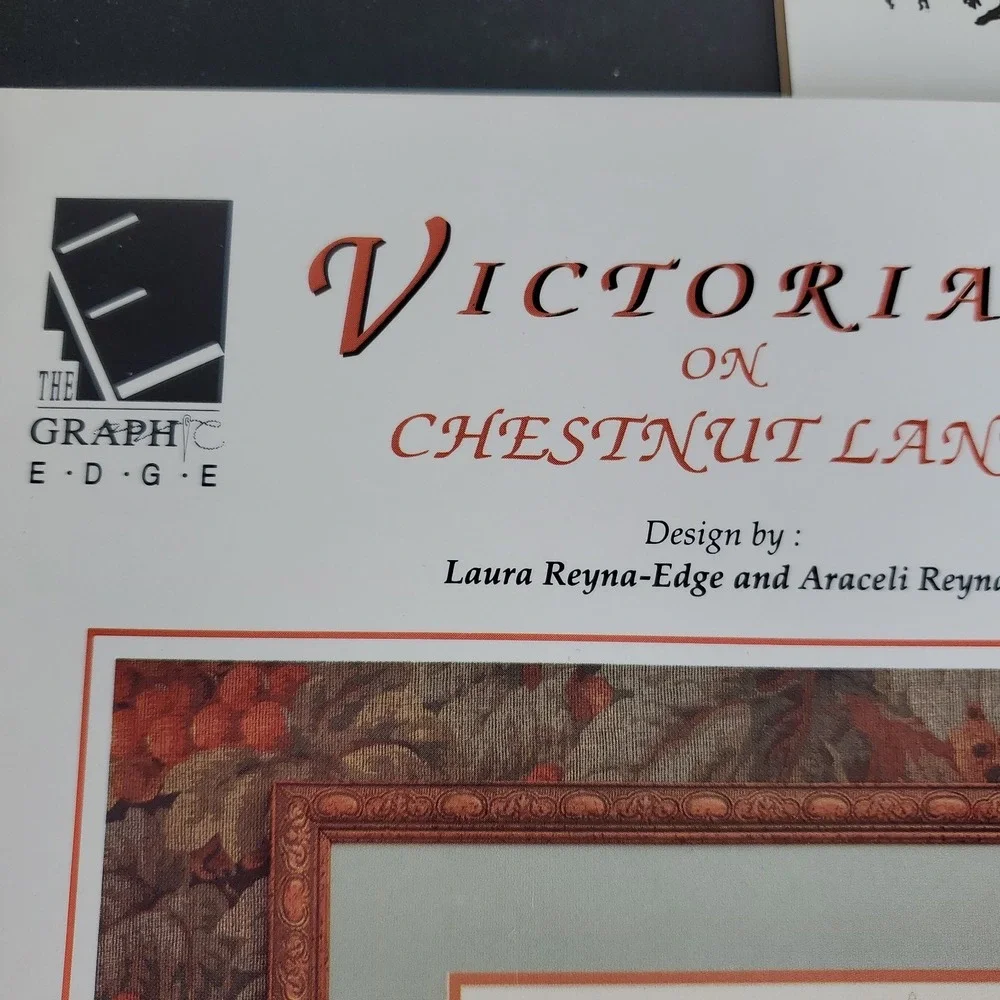 Lot of 7 Victoria Sampler Frankincense Cross Stitch Pattern etc Victorian Theme